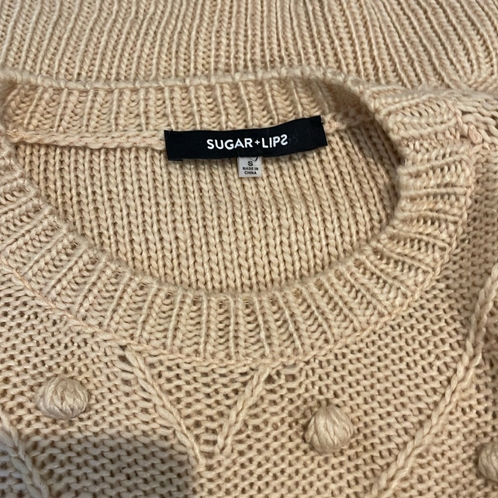 Sugar lips shake your Pom sweater S - Picture 9 of 11